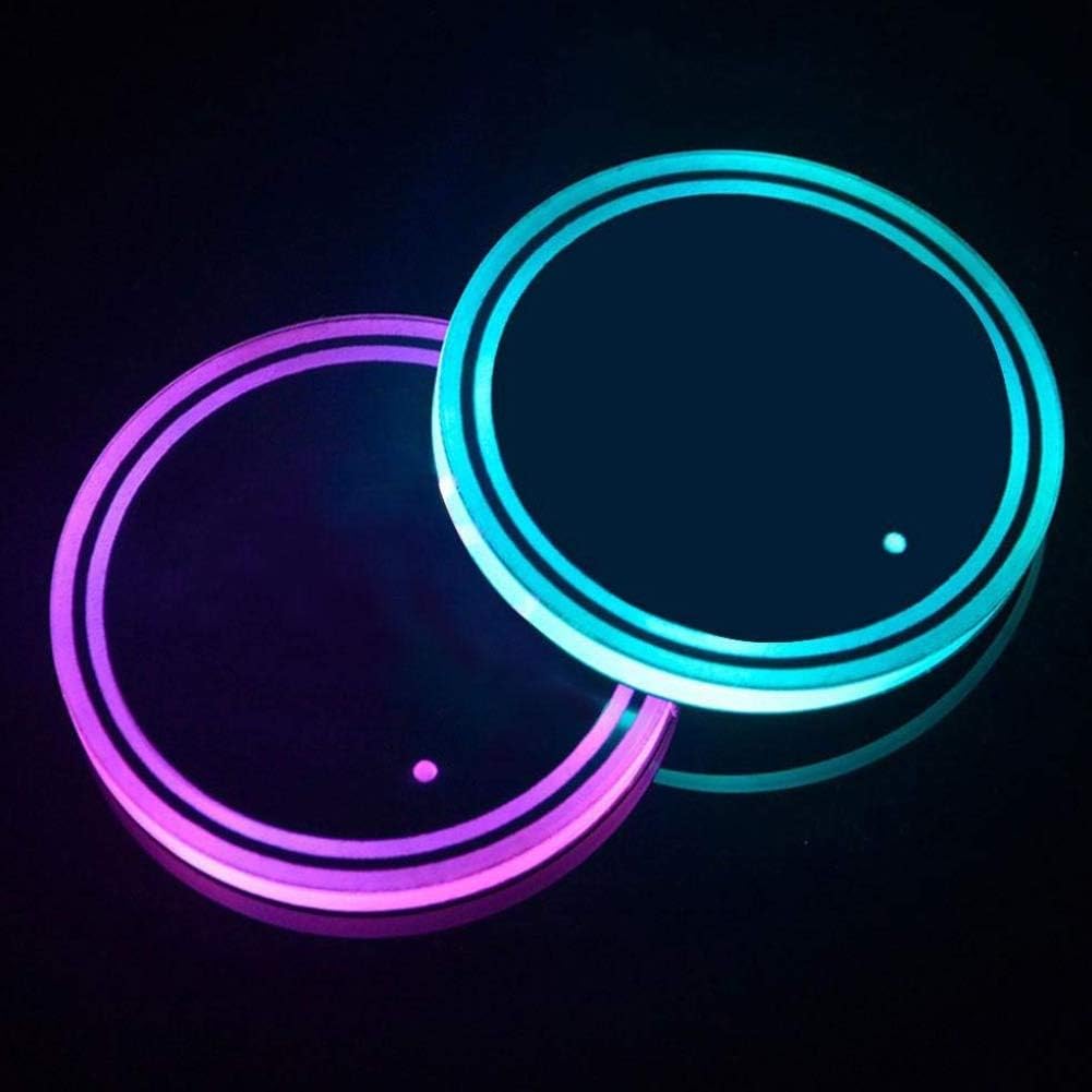 LED cup holder lights