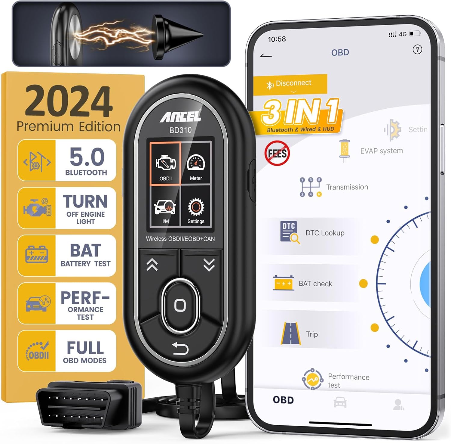 ON-BOARD DIAGNOSTIC SCANNER